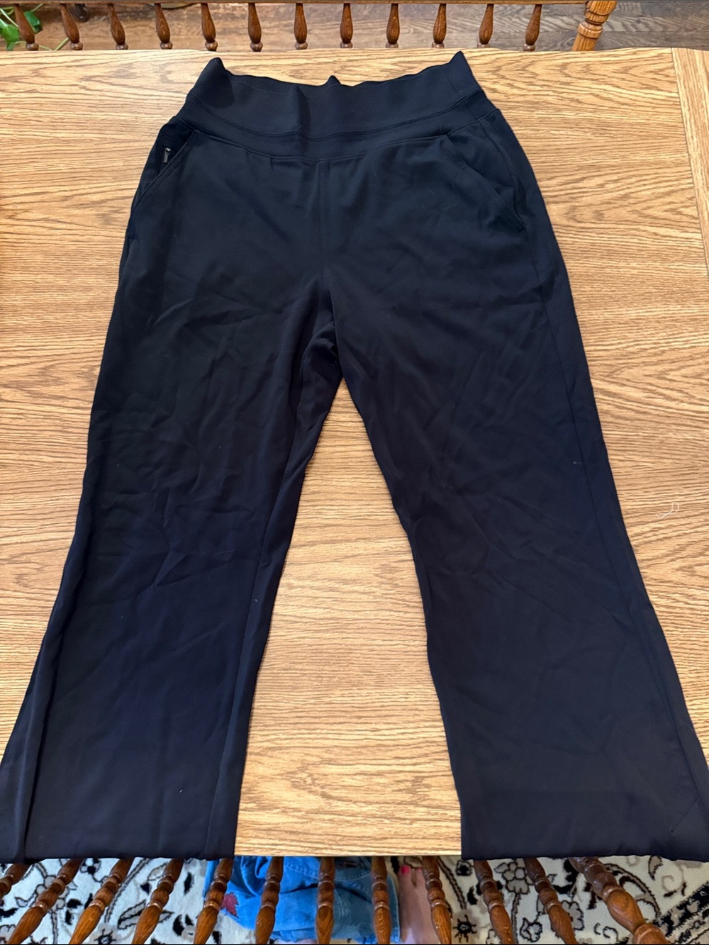 Athleta Venice Flare Black Pants